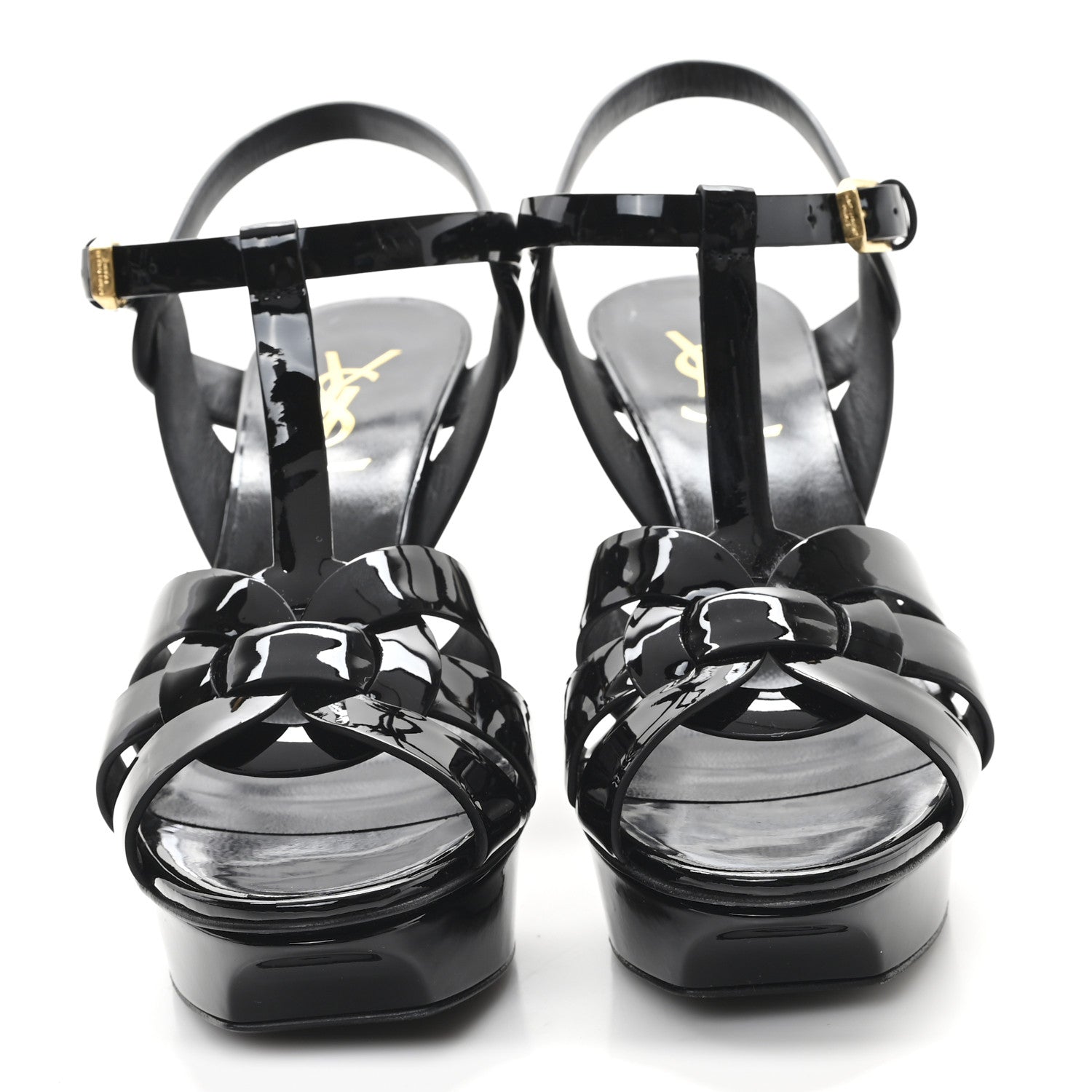 Patent Tribute 75 Platform Sandals 37 Black