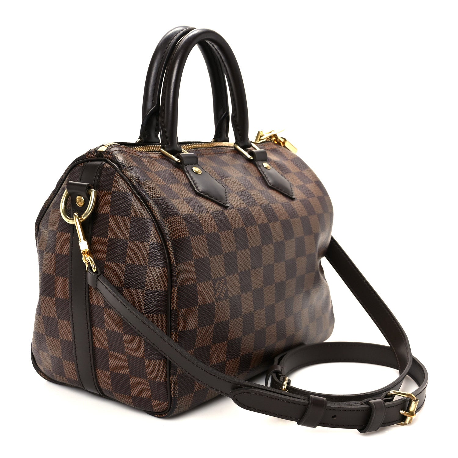 Damier Ebene Speedy Bandouliere 25