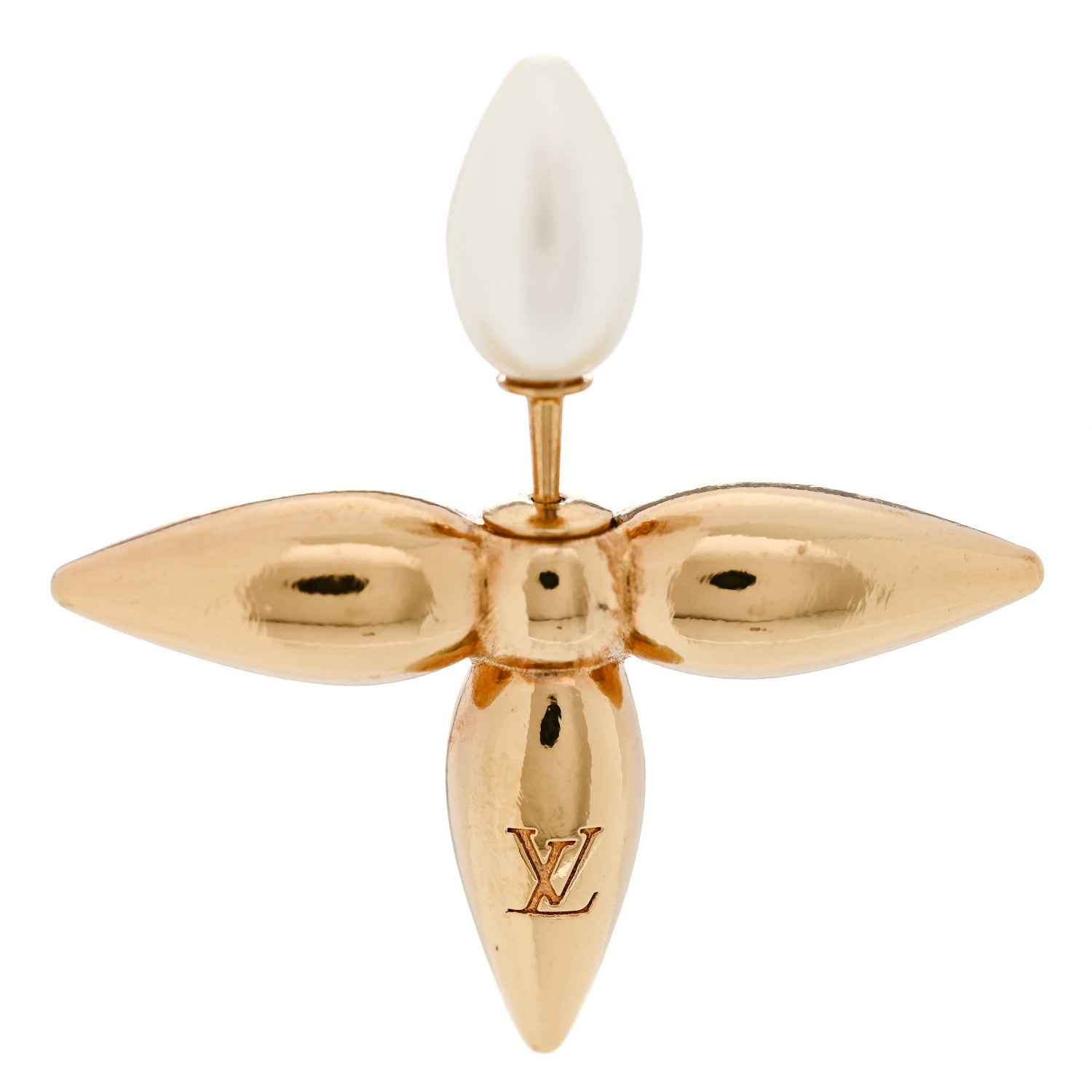 Pearl Louisette By Night Earrings Gold