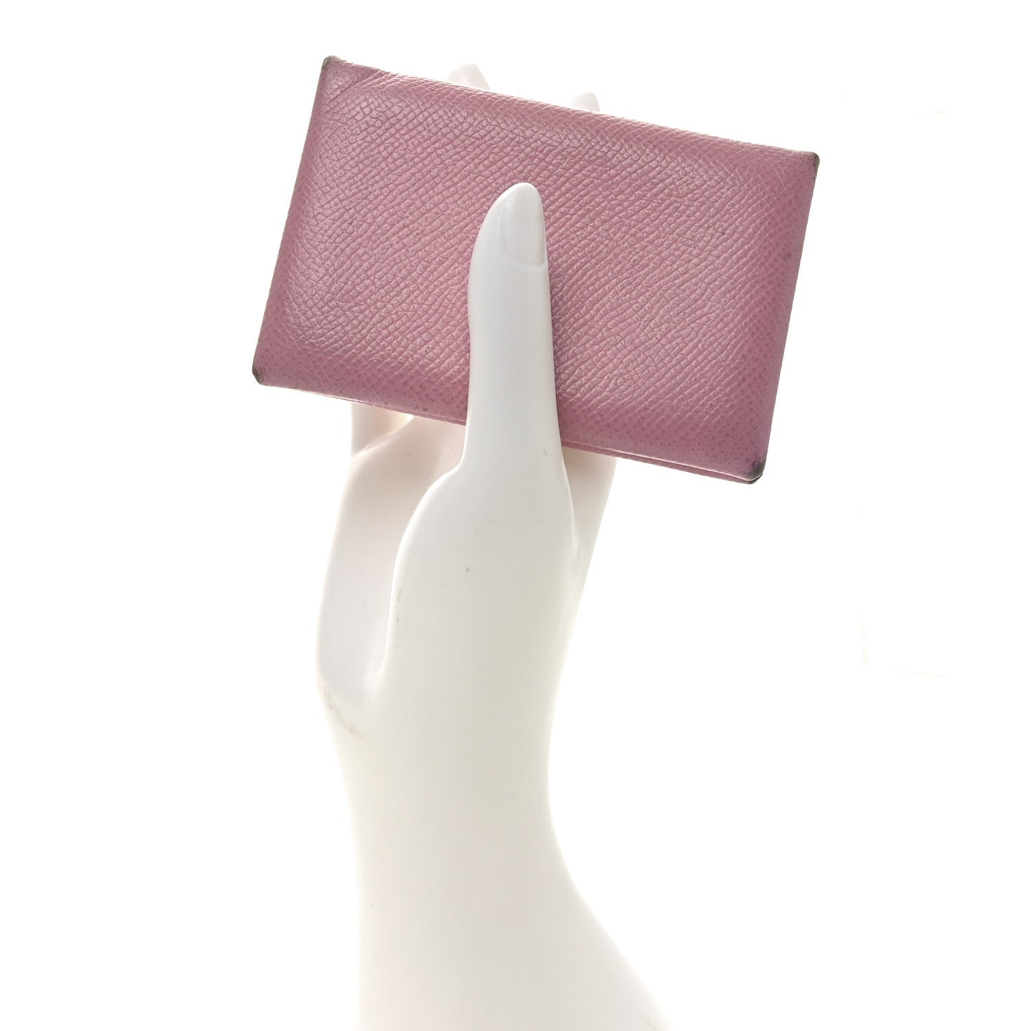 Epsom Calvi Card Case 5P Pink