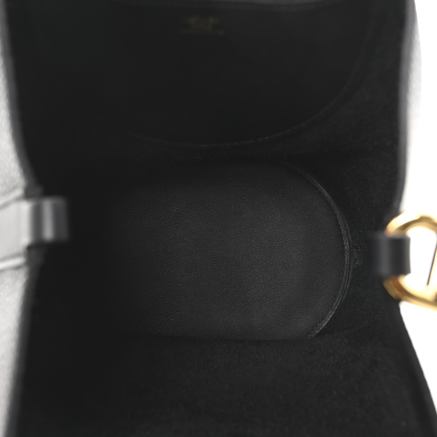 Taurillon Clemence Swift In-The-Loop 18 Bag Black