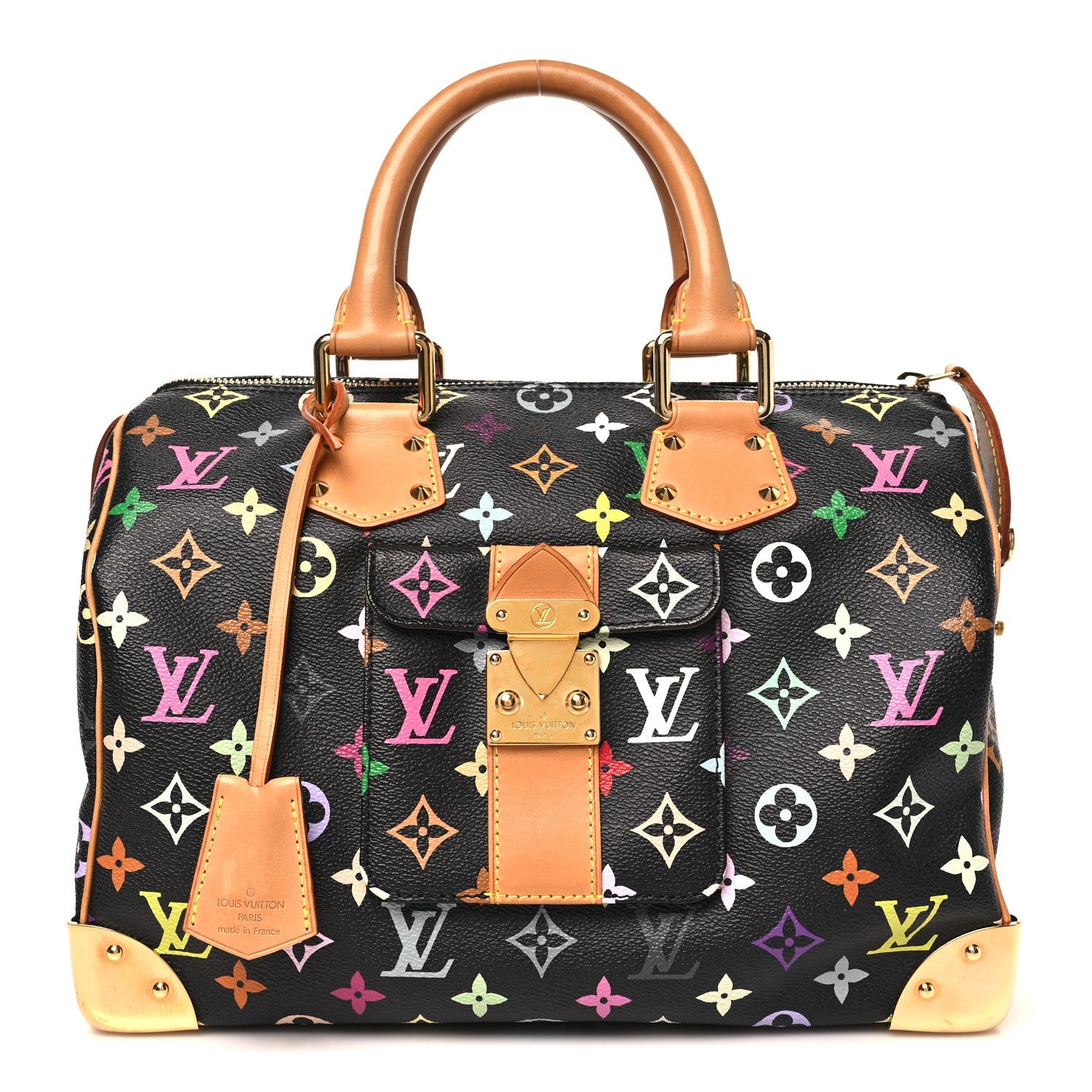 Monogram Multicolor Speedy 30 Black