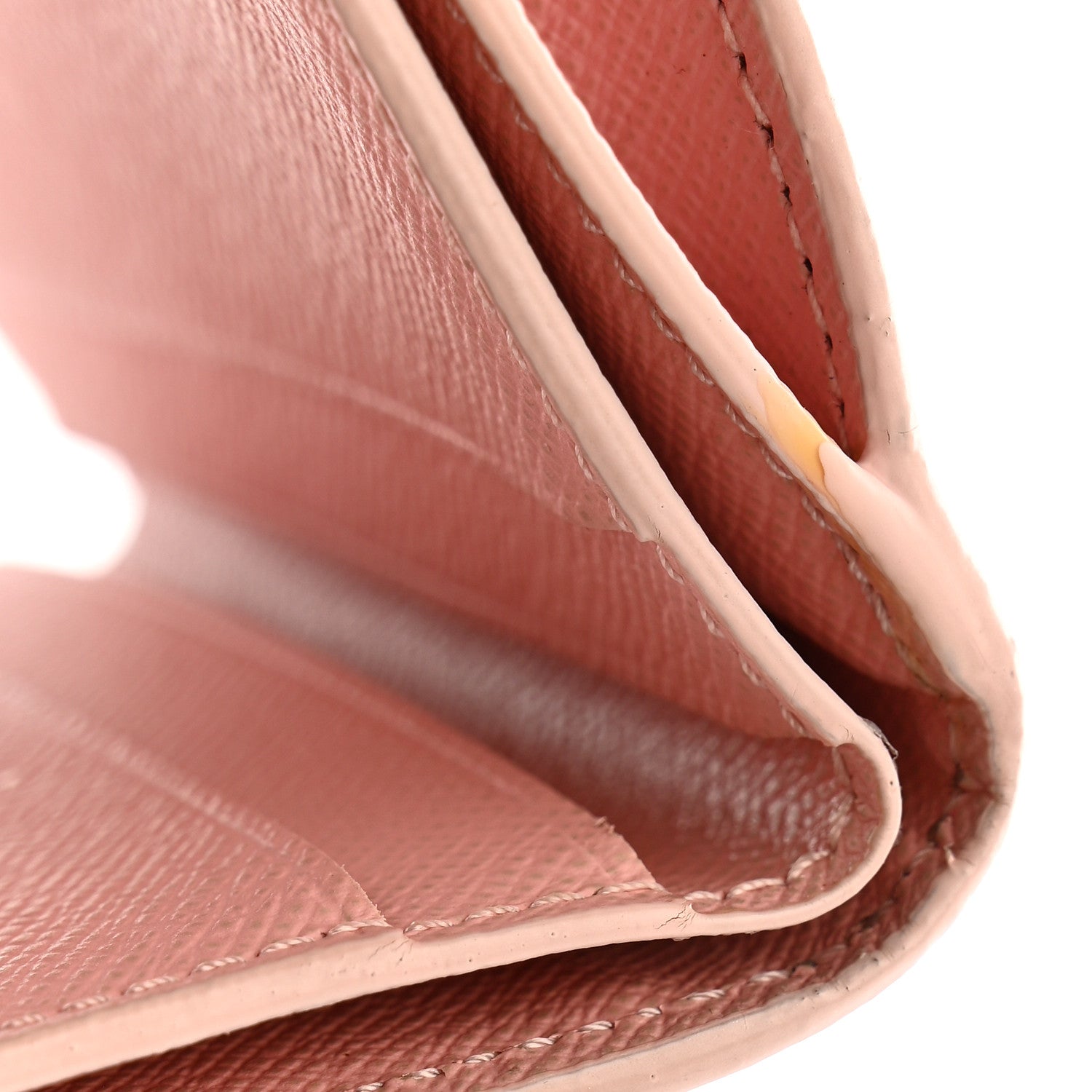 Damier Azur Zoe Wallet Rose Ballerine