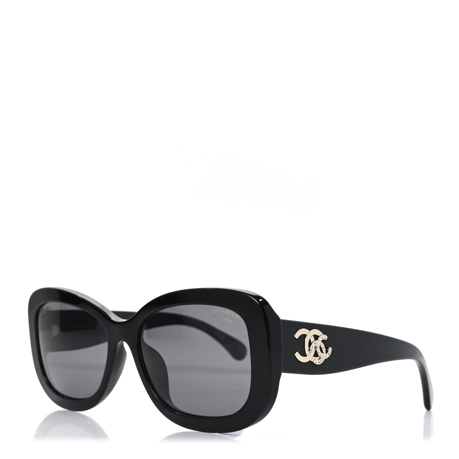 Acetate Polarized CC Sunglasses 5468-B-A Black