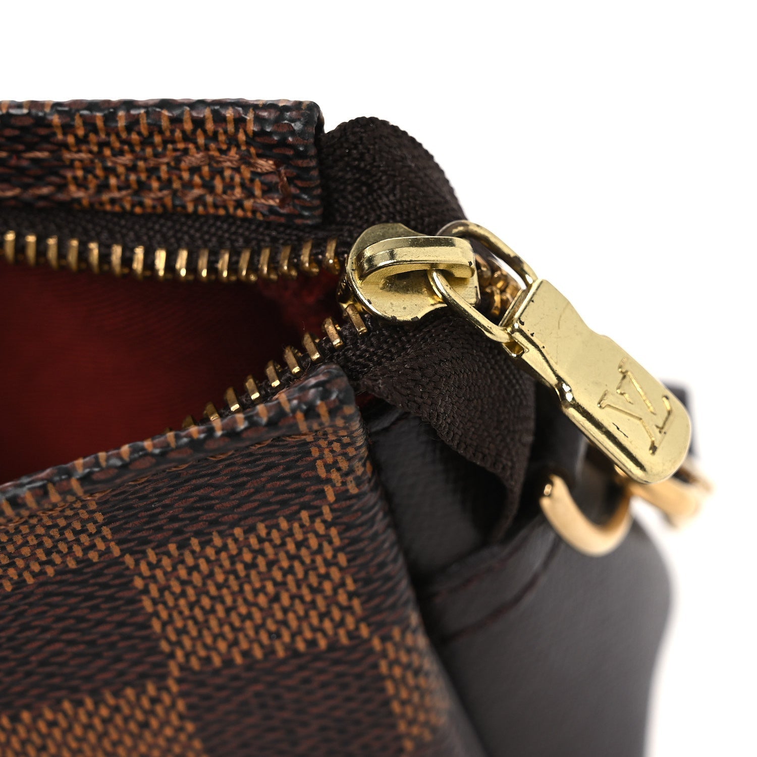 Damier Ebene Trousse Make Up Bag Pochette