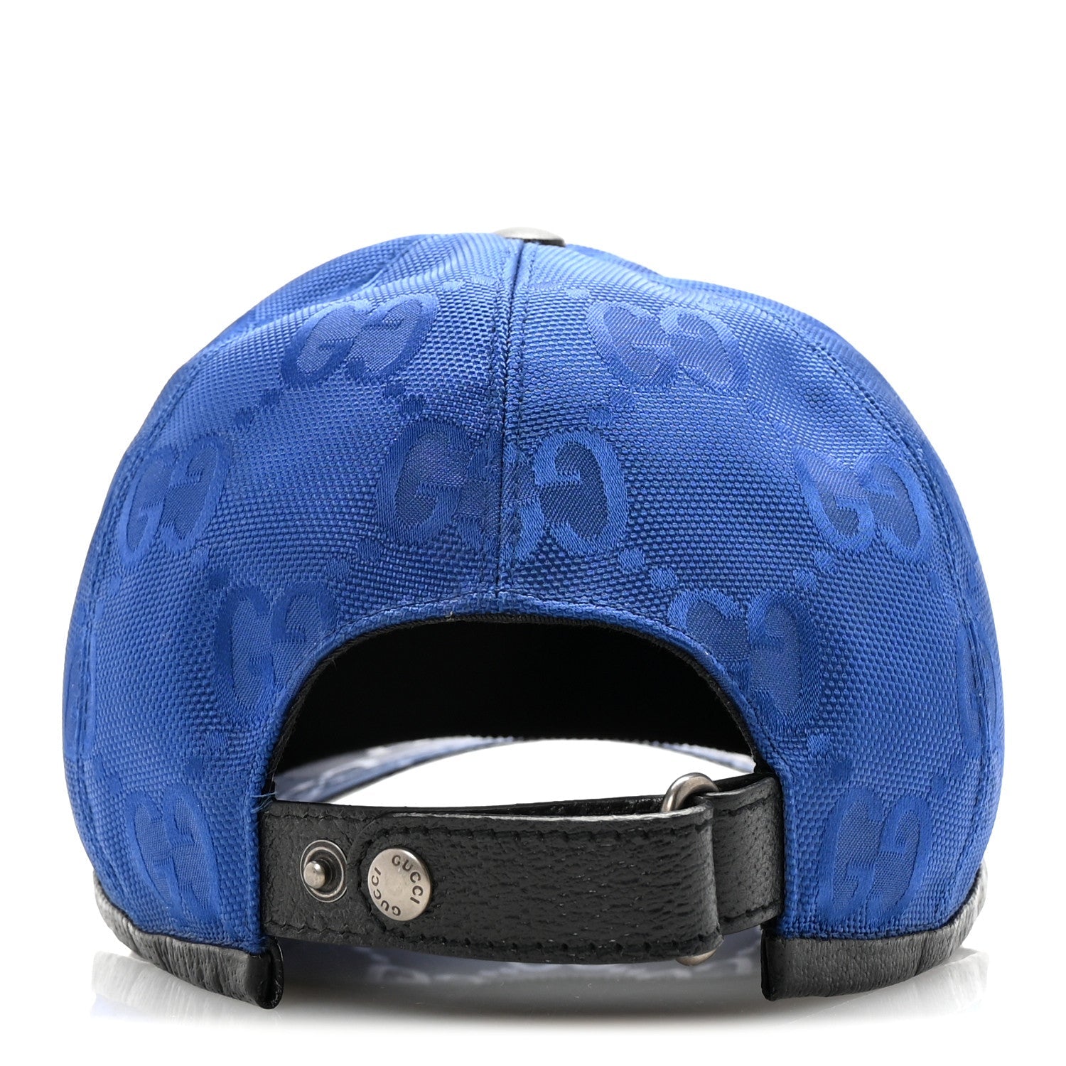 Econyl Nylon Monogram Off The Grid Baseball Hat M Orient Blue Black