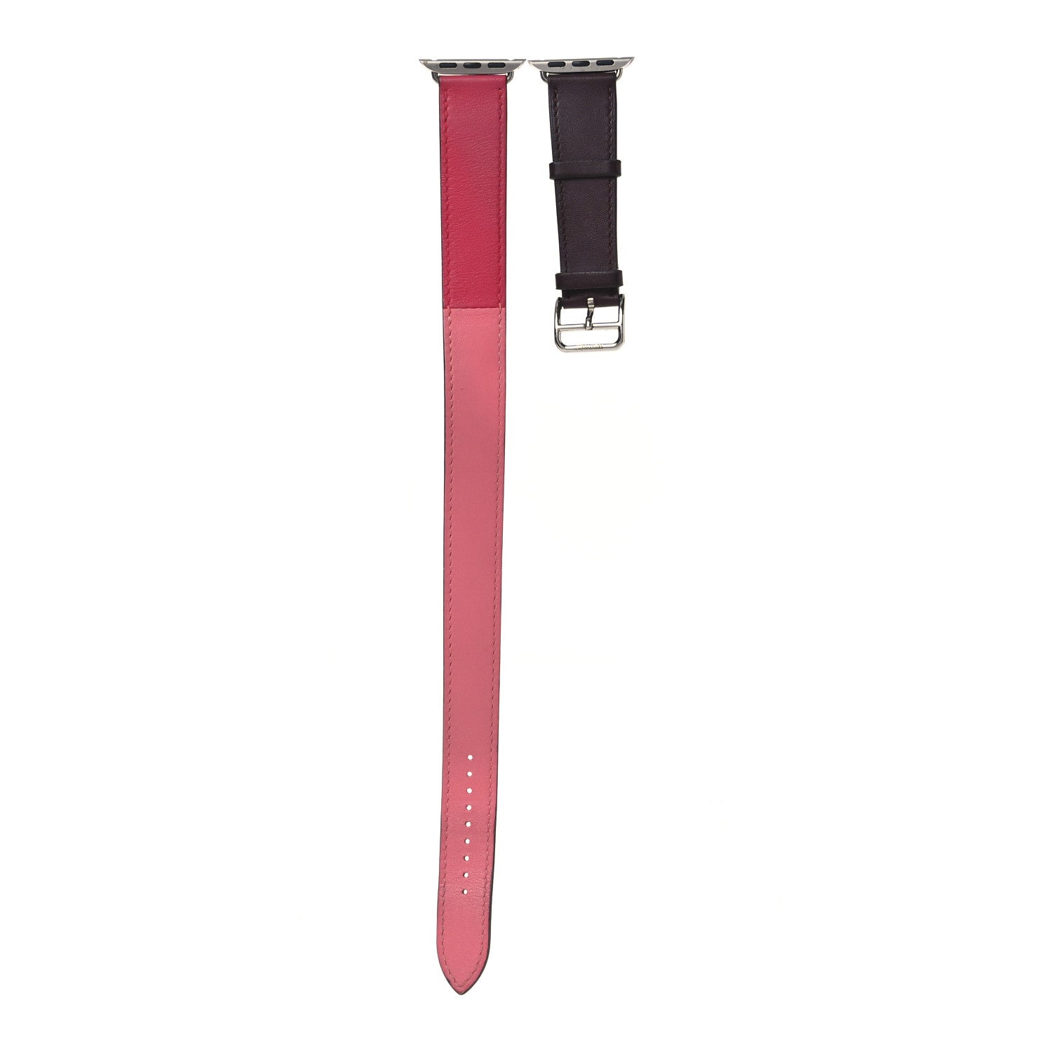 Swift 40mm Apple Watch Double Tour Band Bordeaux Rose Extreme Rose Azalee