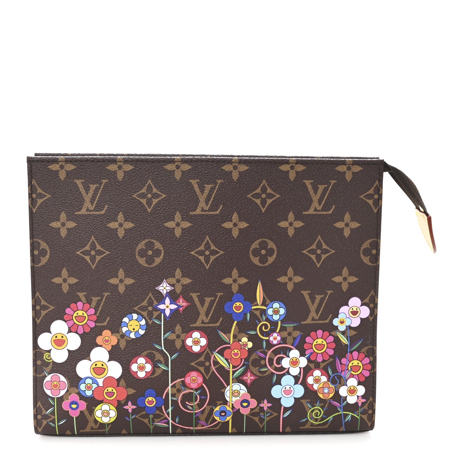 LV X TM Monogram Flowers Toiletry Pouch 26