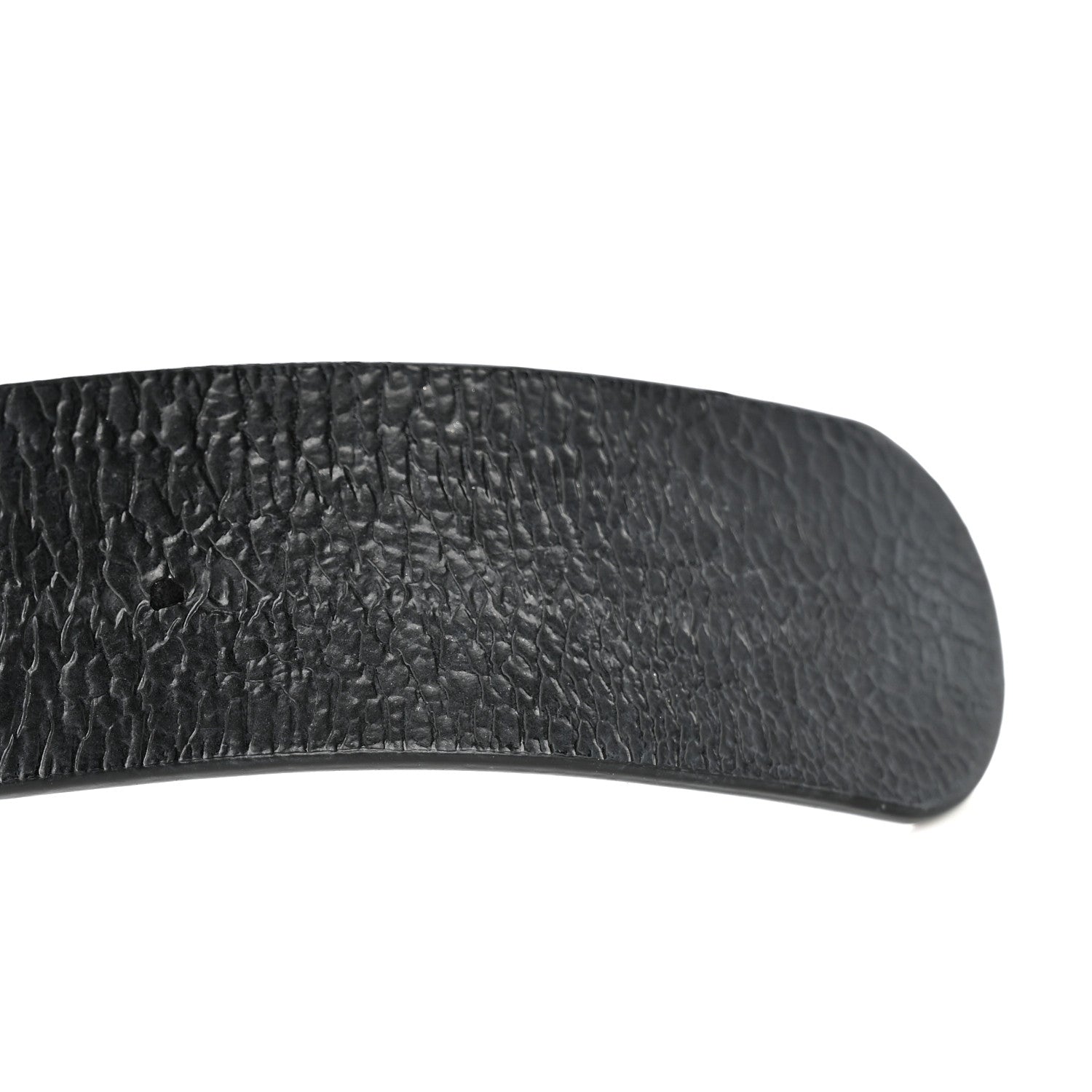 Glazed Calfskin CC Belt 90 36 Black