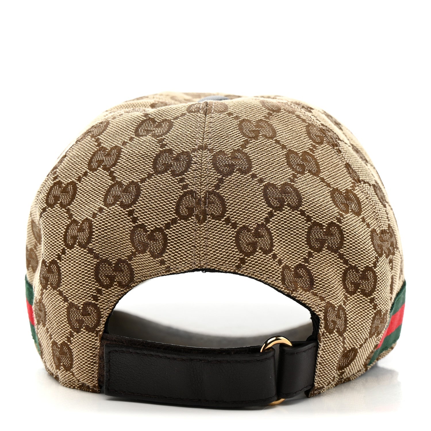 Monogram Web Baseball Hat M Beige Cocoa