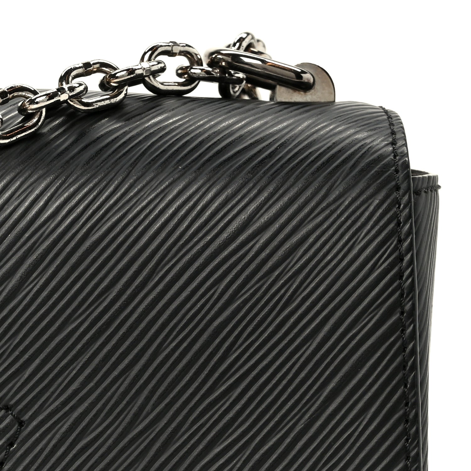 Epi Twist Shoulder Bag MM Black