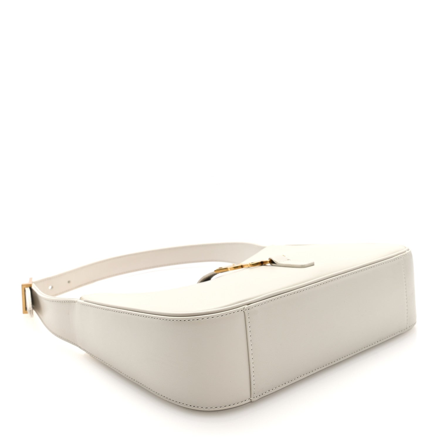 Smooth Calfskin Le 5 A 7 Hobo Blanc Vintage