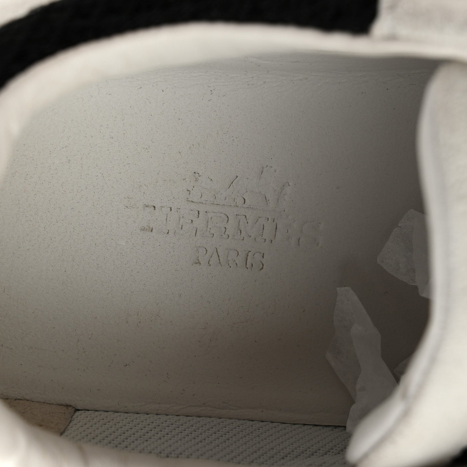 Air Mesh Suede Goatskin Bouncing Sneakers 35.5 Black White