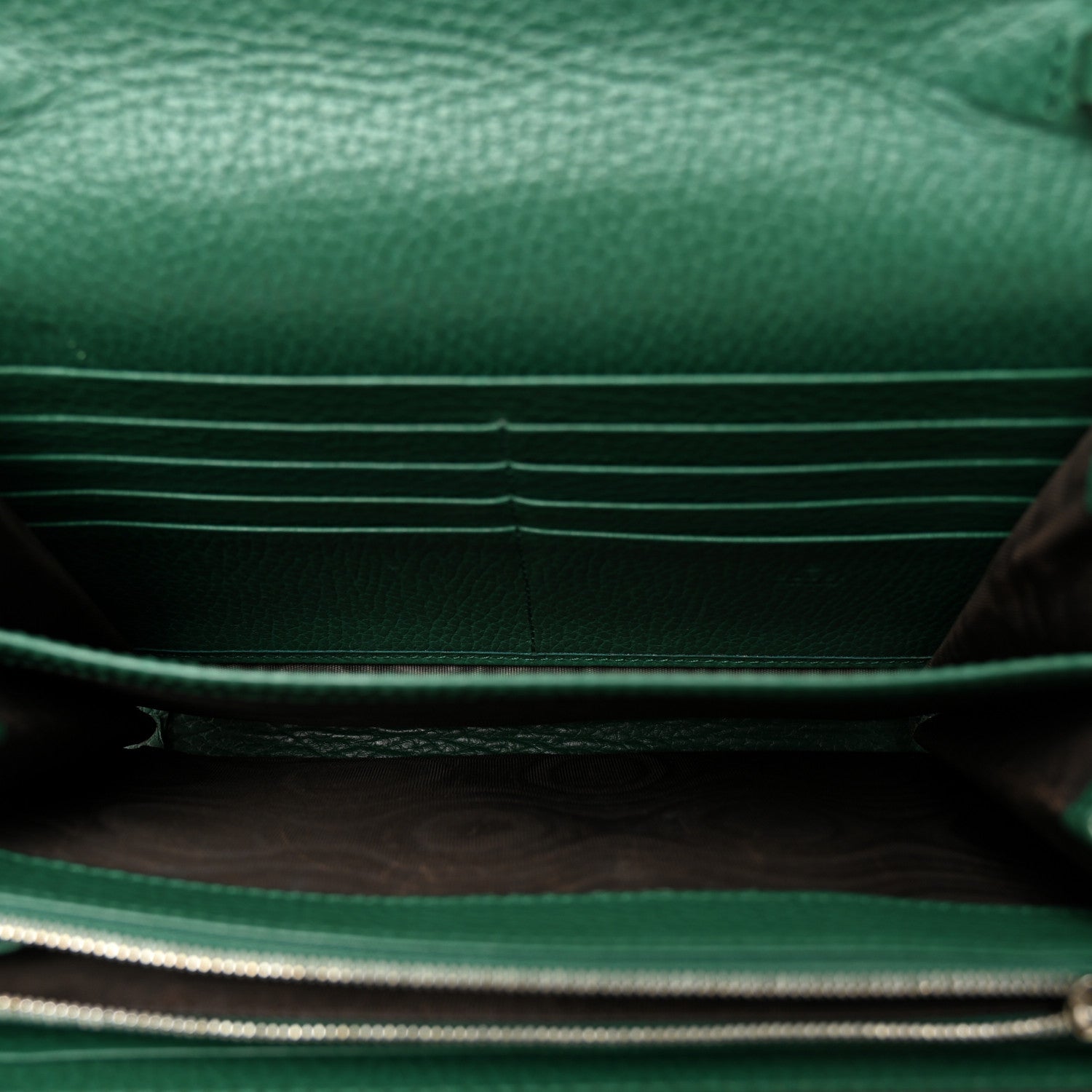 Calfskin Mini Dionysus Chain Wallet Emerald