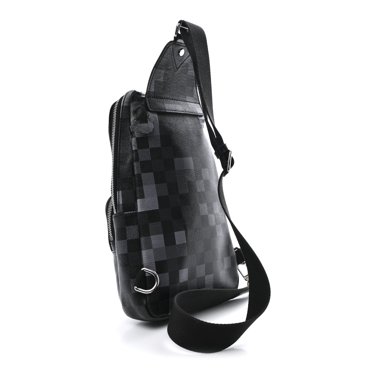 Damier Graphite Pixel Avenue Sling Backpack Gris