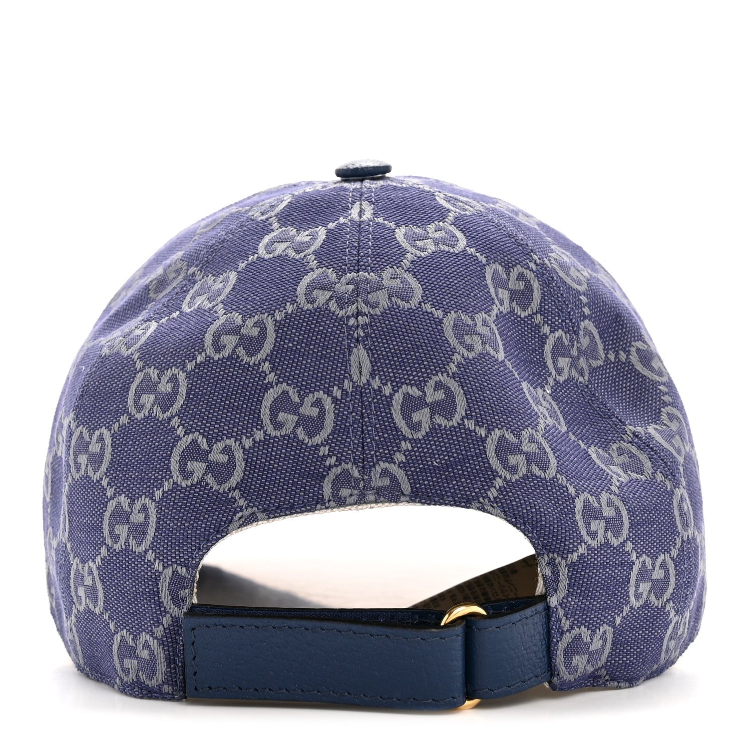 Monogram New GG Baseball Hat L Blue Grey