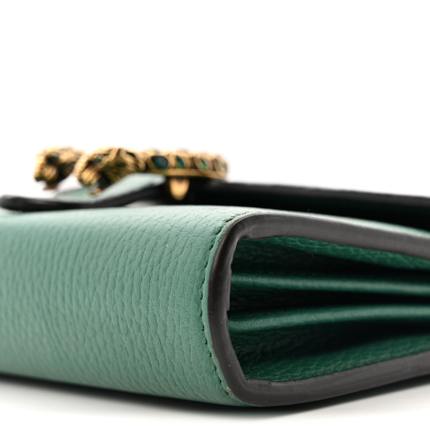 Calfskin Mini Dionysus Chain Wallet Emerald