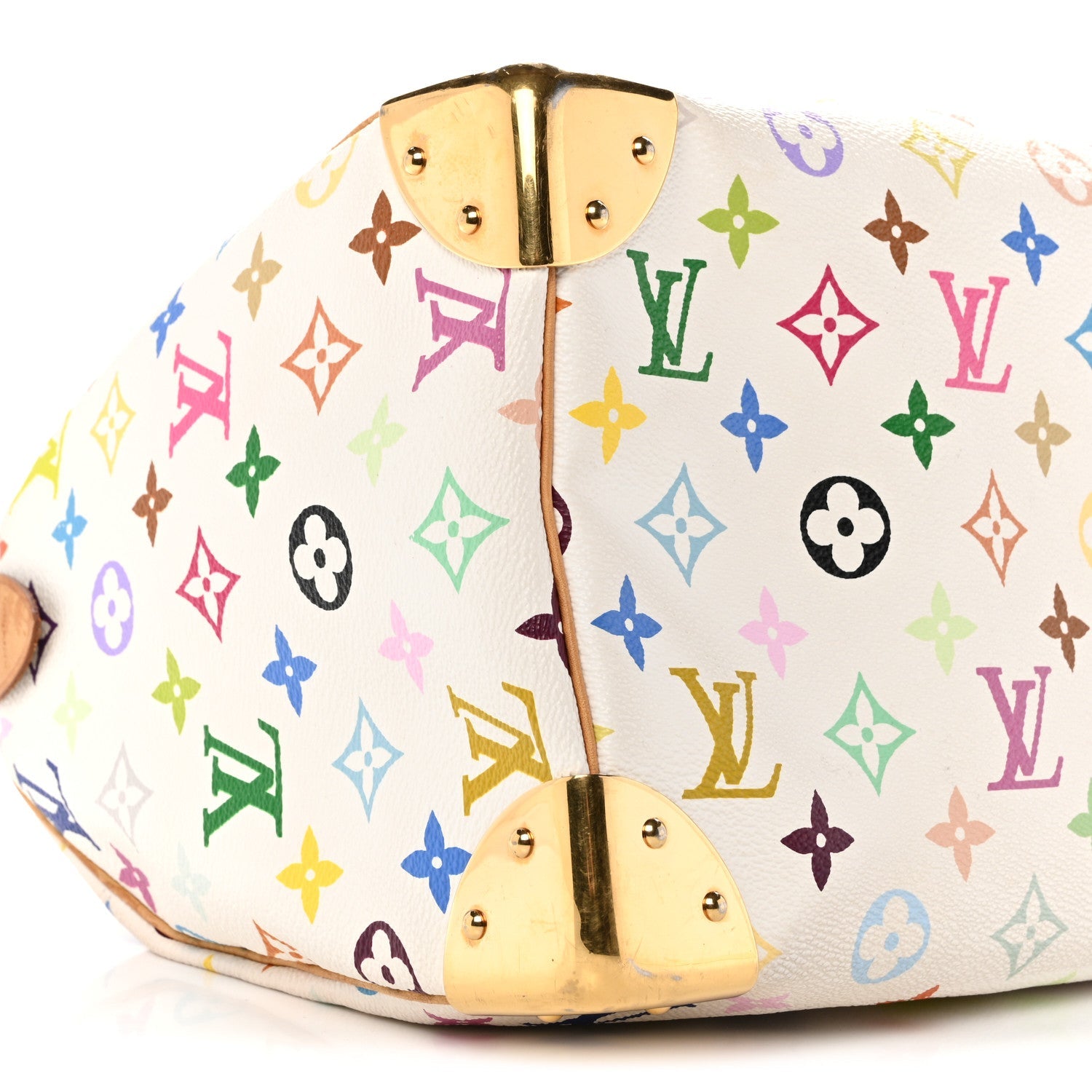 Monogram Multicolor Speedy 30 White