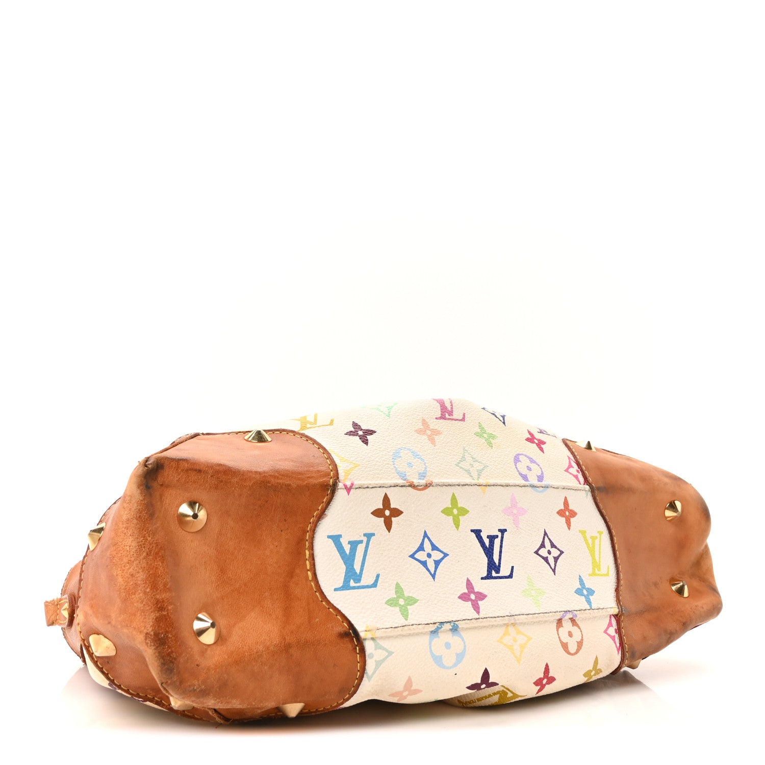Monogram Multicolor Judy MM White