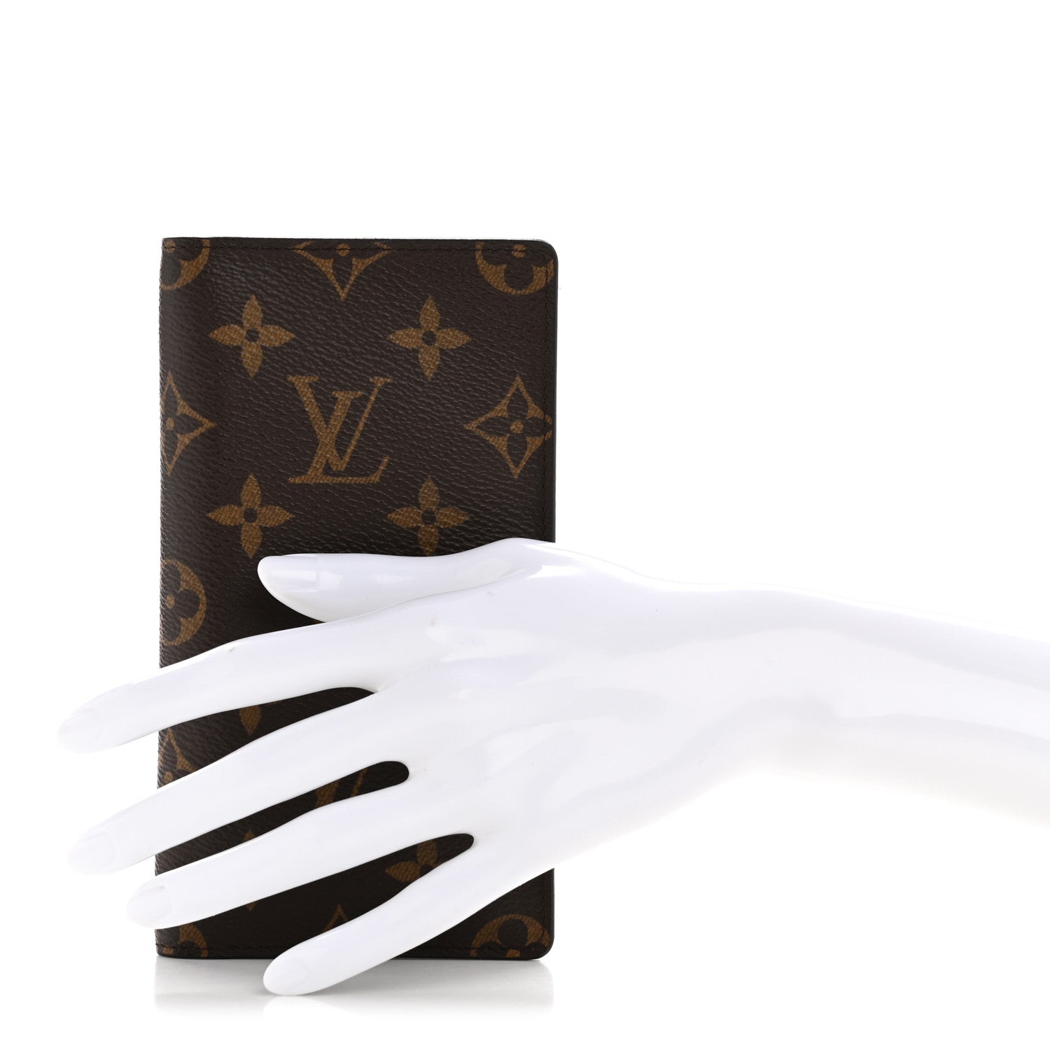 Monogram Checkbook Holder Case Wallet