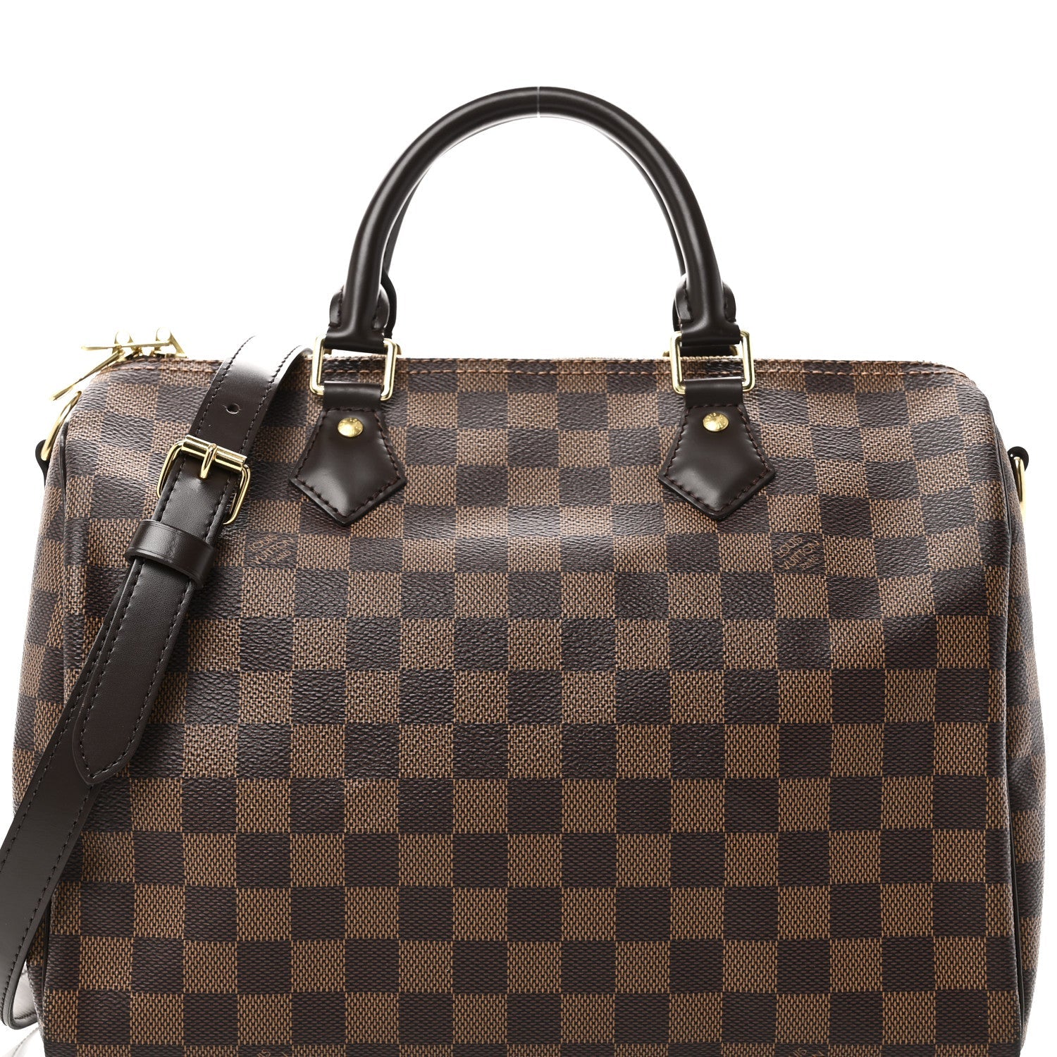 Damier Ebene Speedy Bandouliere 30