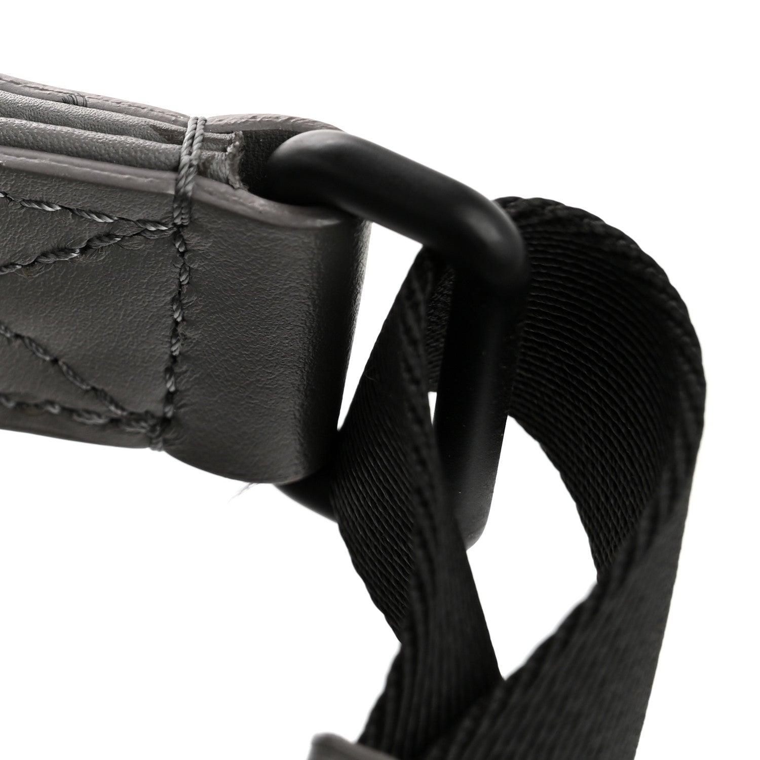 Calfskin Monogram Shadow Discovery Bumbag PM Gray