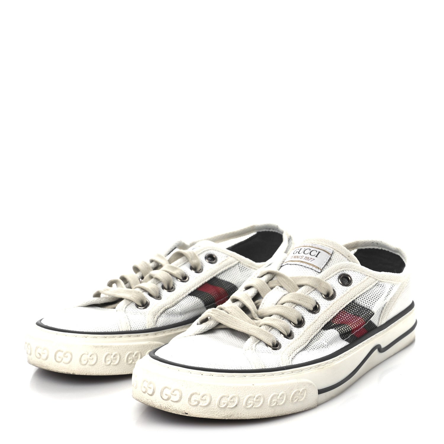 Mesh Web Womens 1977 Tennis Sneakers 37.5 Great White Mystic White