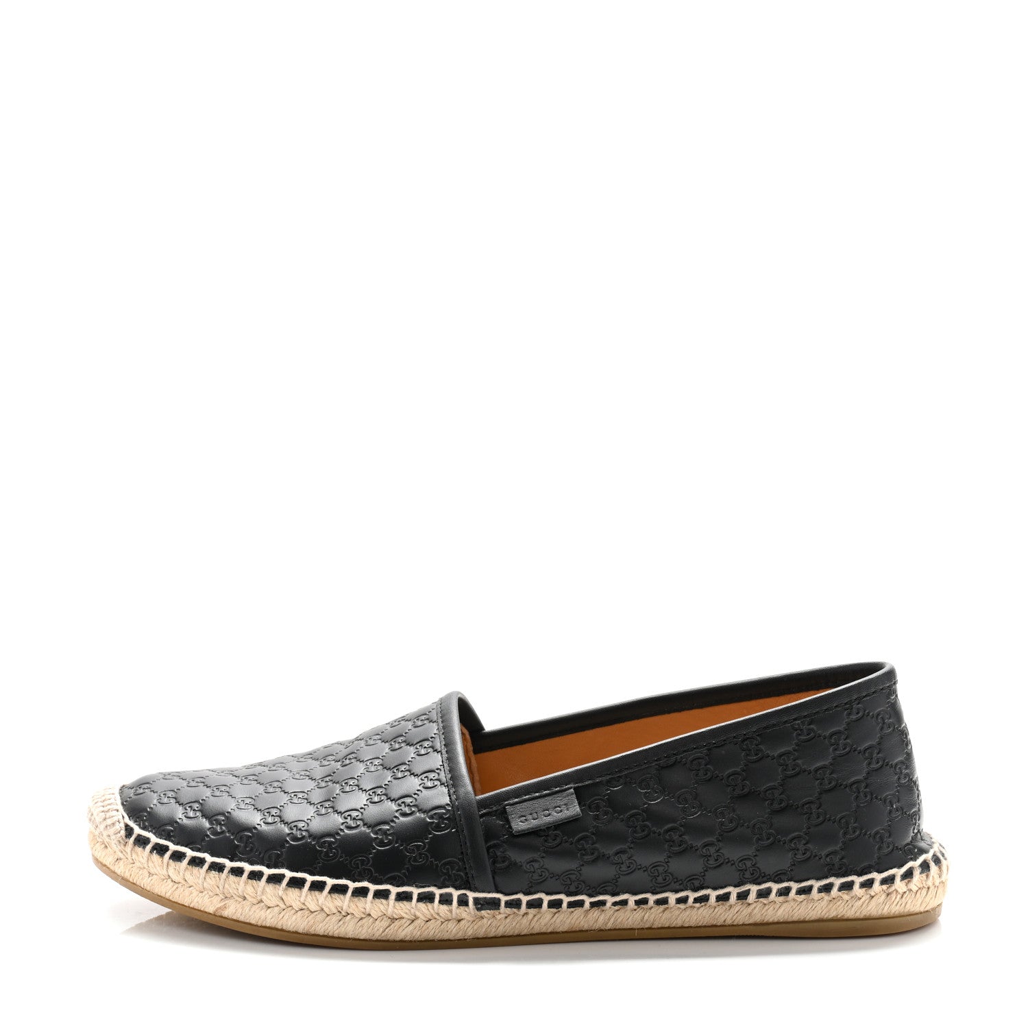 Microguccissima Signature Espadrilles 38 Black
