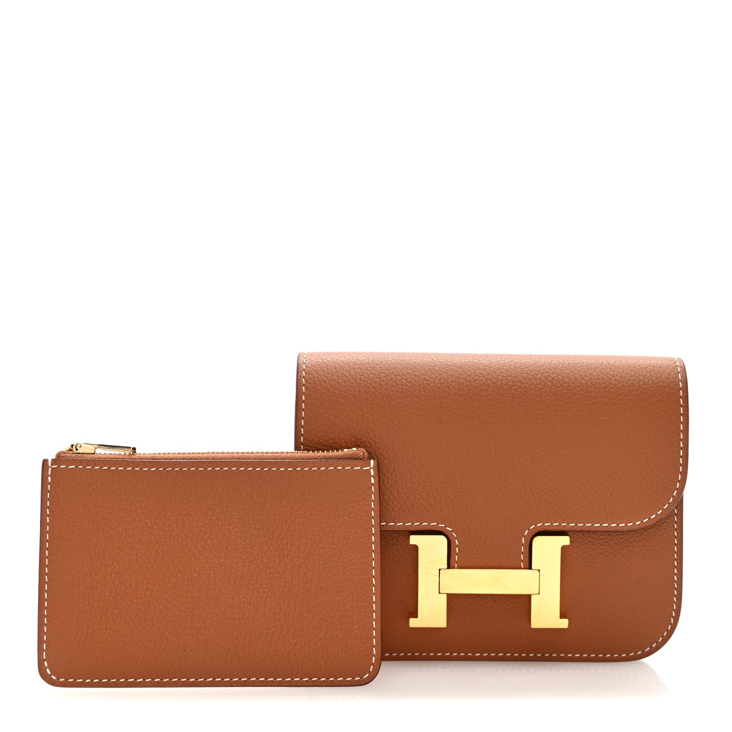 Evercolor Constance Slim Wallet Gold