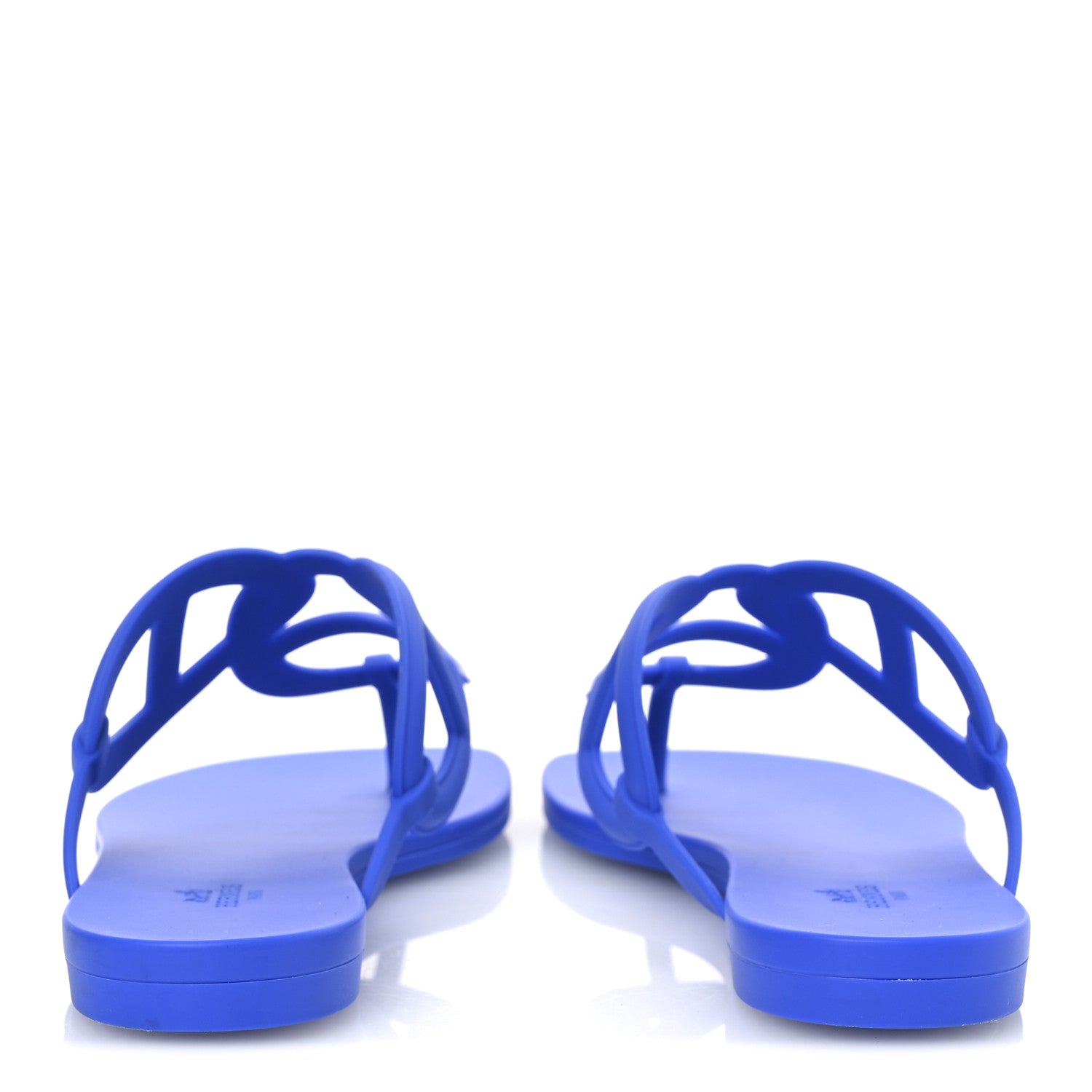 Rubber Womens Egerie Sandals 40 Bleu Outremer