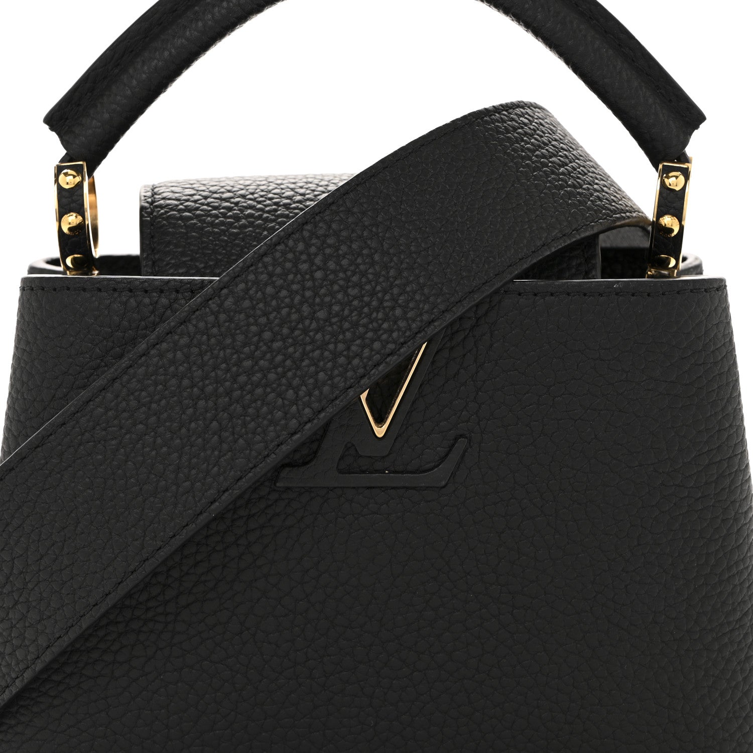 Taurillon Mini Capucines Black