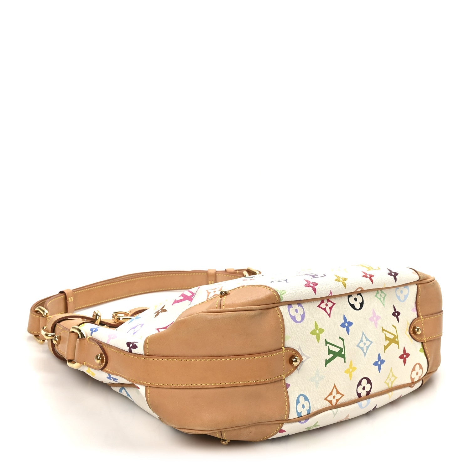 Monogram Multicolor Greta White