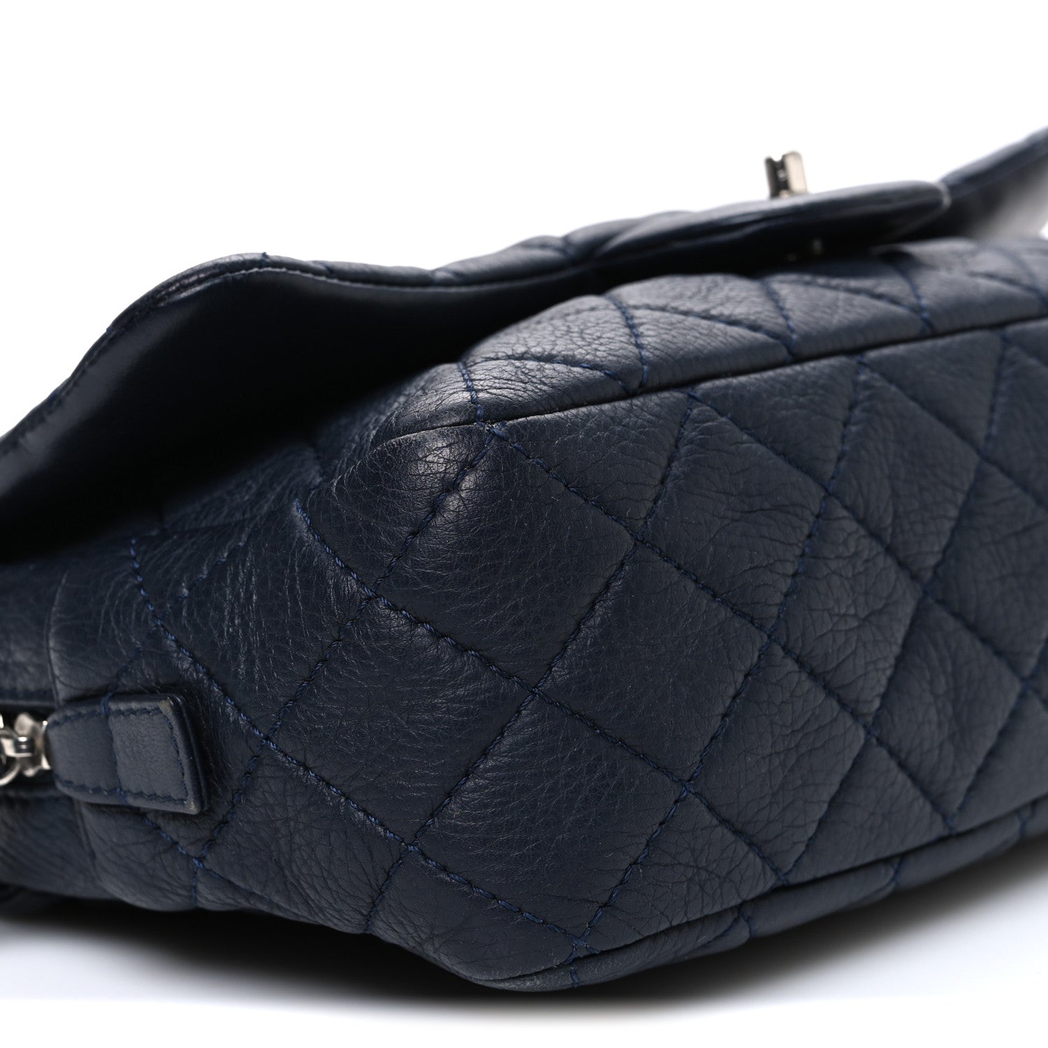Deerskin Quilted Casual Journey Flap Dark Blue
