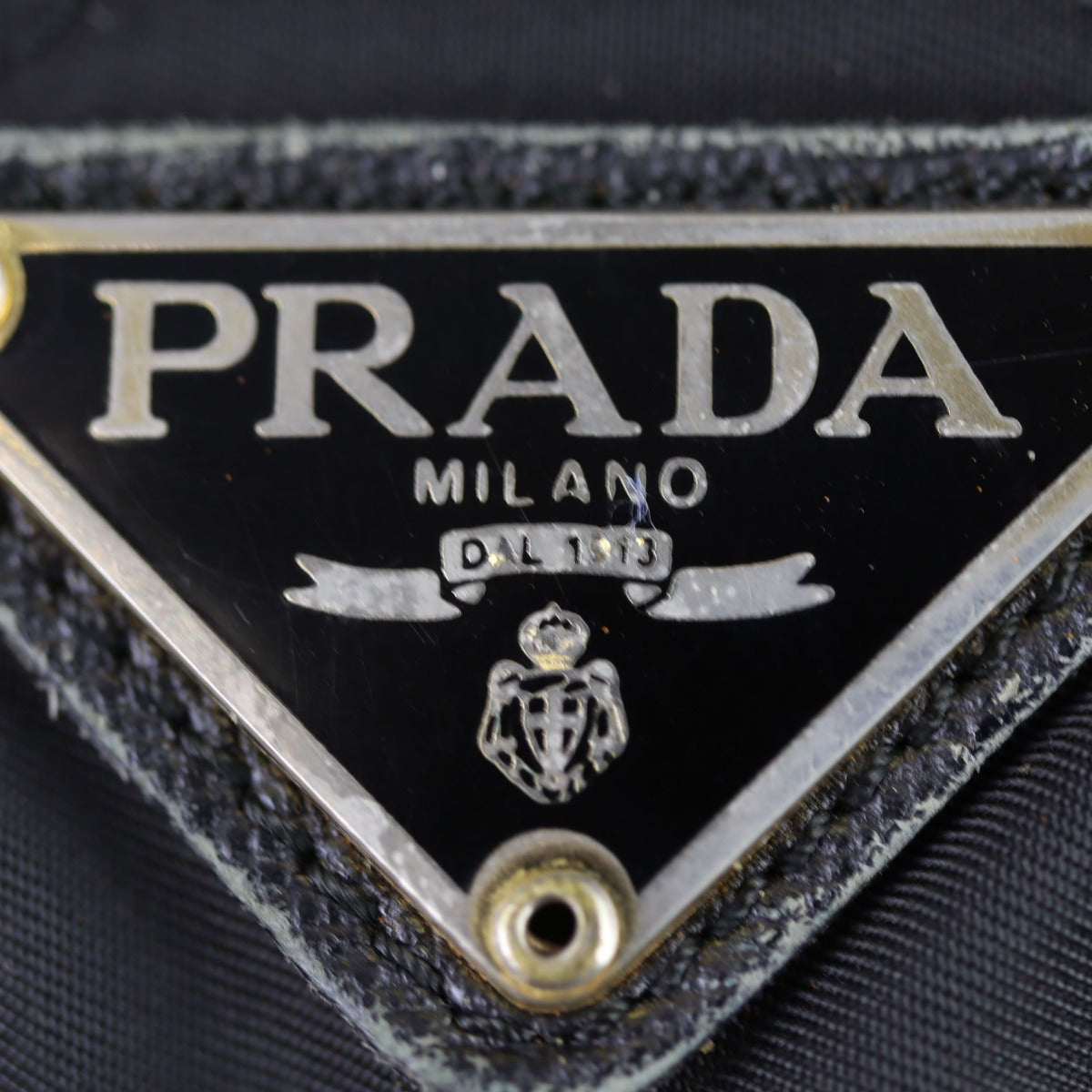 Prada Quilted Tessuto Backpack