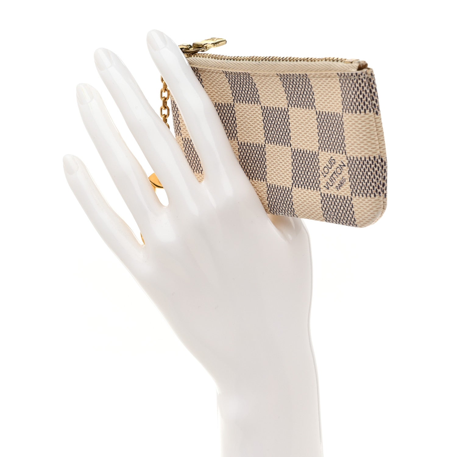 Damier Azur Key Pouch