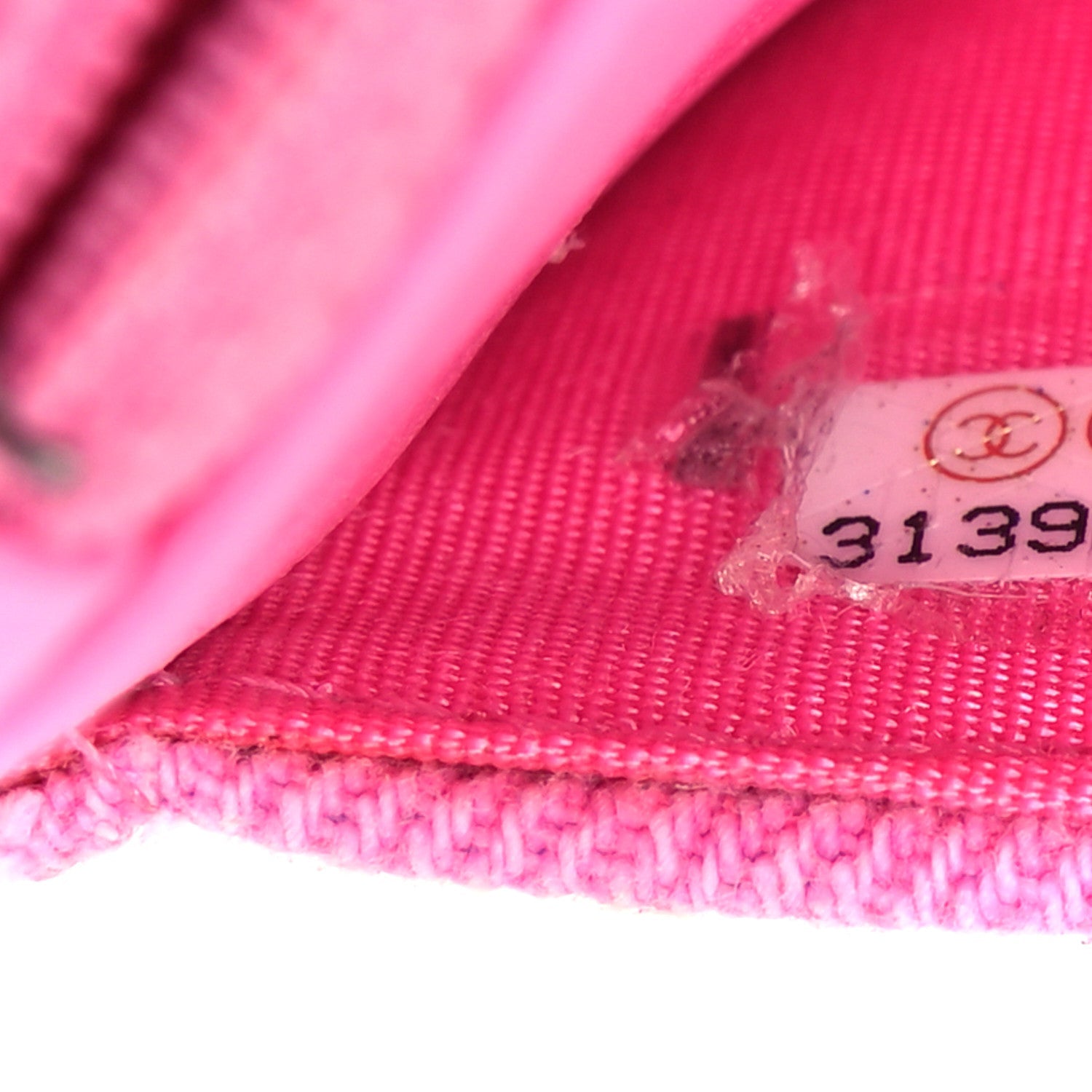 Denim Quilted Chanel 19 Wallet On Chain WOC Neon Pink