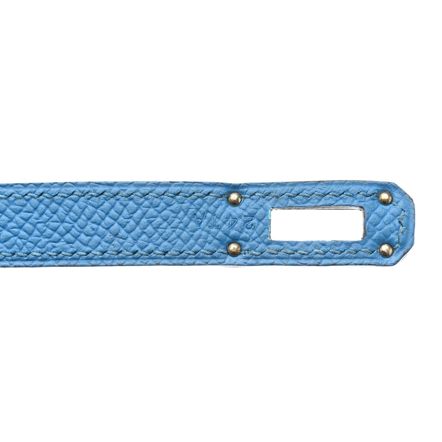 Epsom Kelly Longue Wallet Bleu Izmir