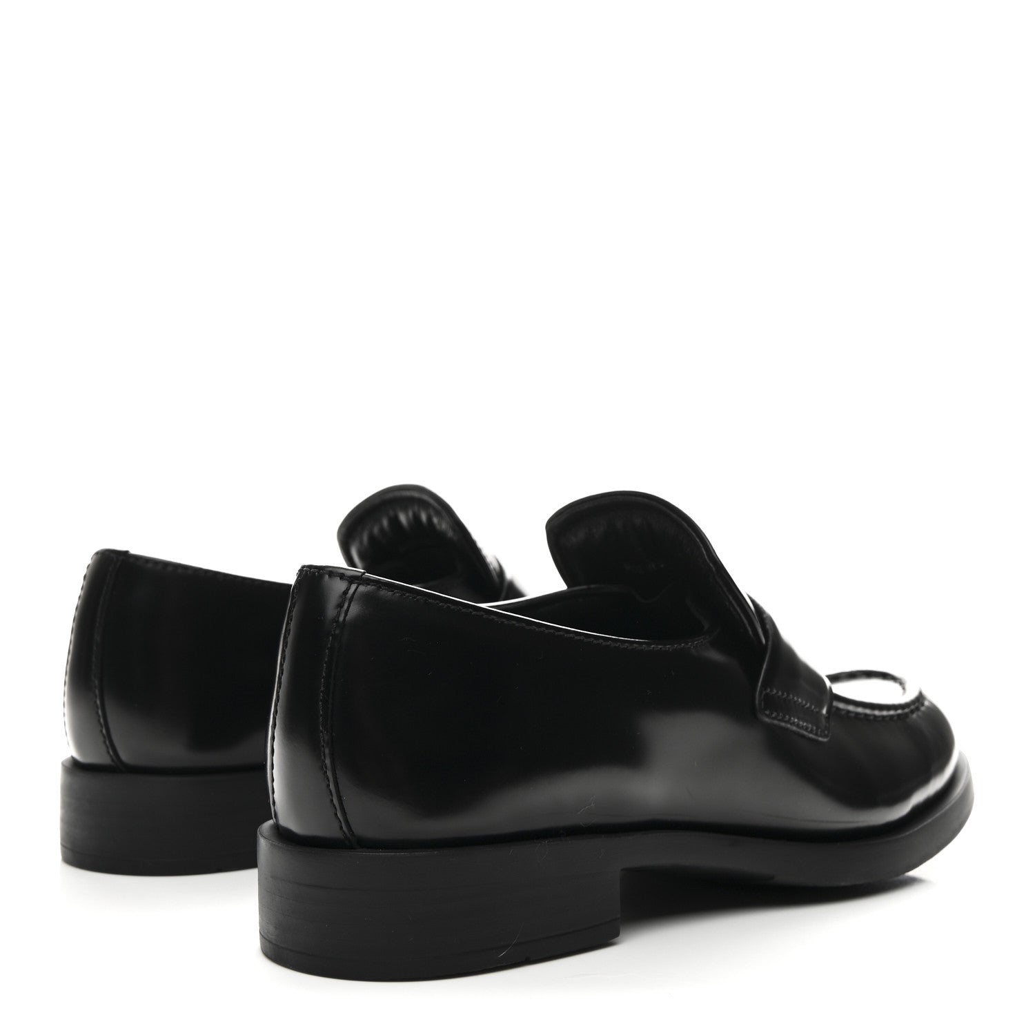 Spazzolato Loafers 37.5 Black