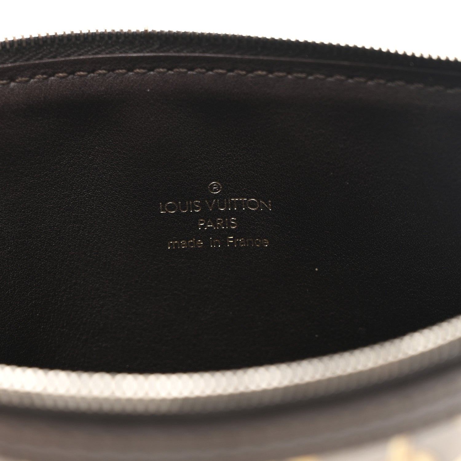 Monogram Charms Pochette Accessories Brown