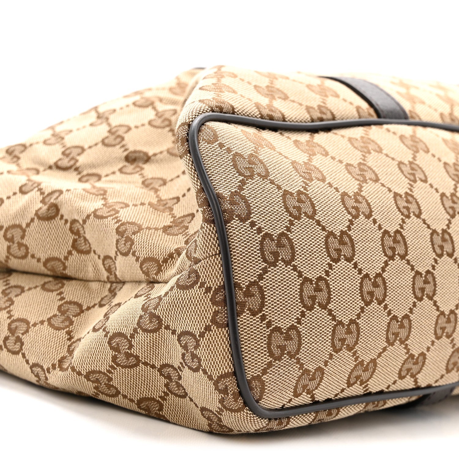 GG Monogram Large Joy Tote Bag Dark Brown