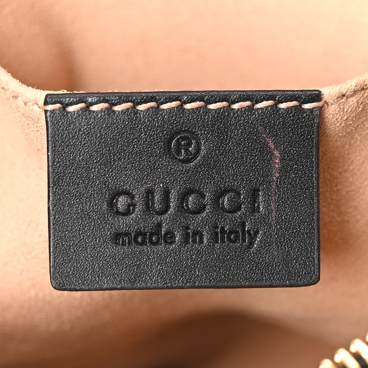Suede Patent Web Mini Ophidia Shoulder Bag Nocciola Black
