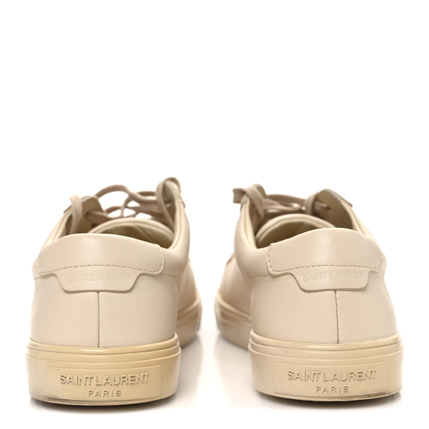 Calfskin Andy Low Top Sneakers 36 Dark Coquille