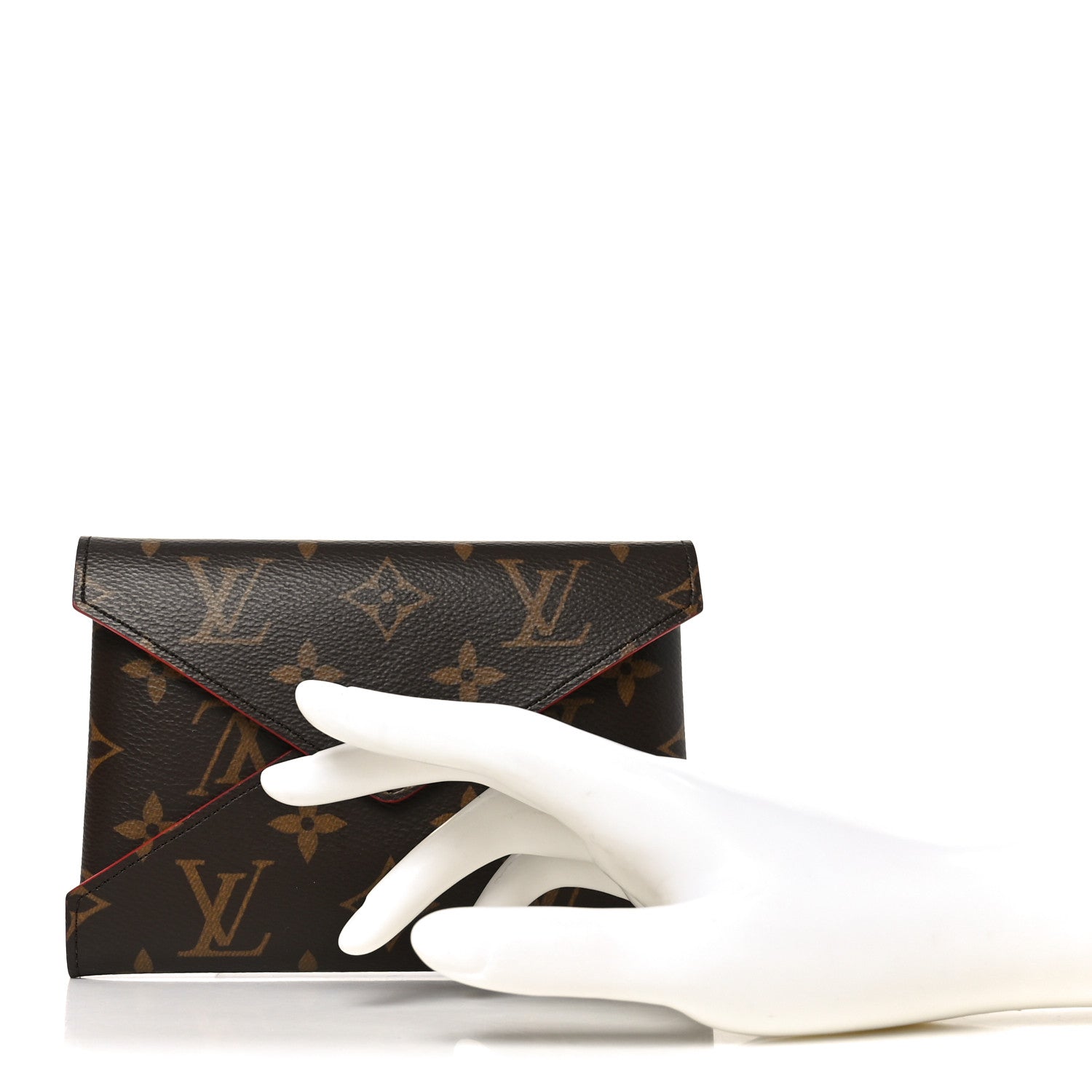 Monogram Medium Kirigami Pochette Insert Coquelicot