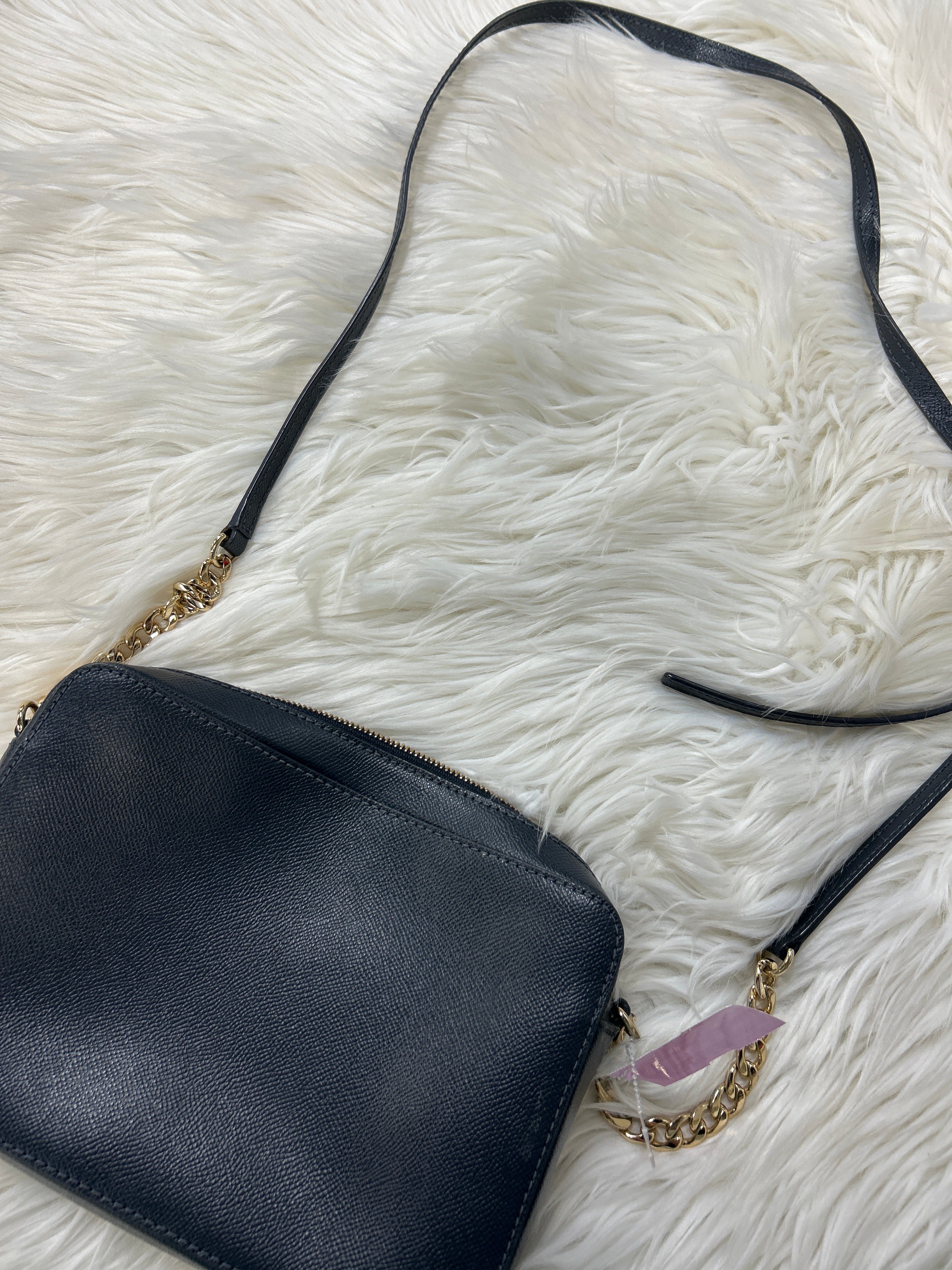 Handbag Designer By Michael Kors In Navy, Size:Medium
