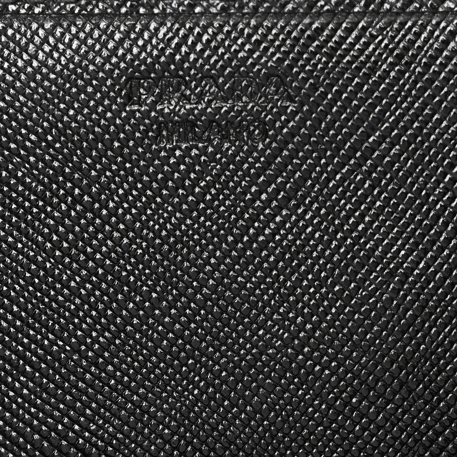 Saffiano Bow Flap Wallet Black