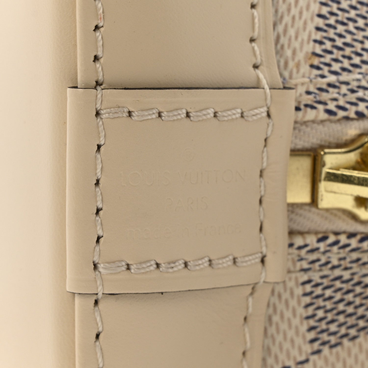 Damier Azur Braided Alma BB