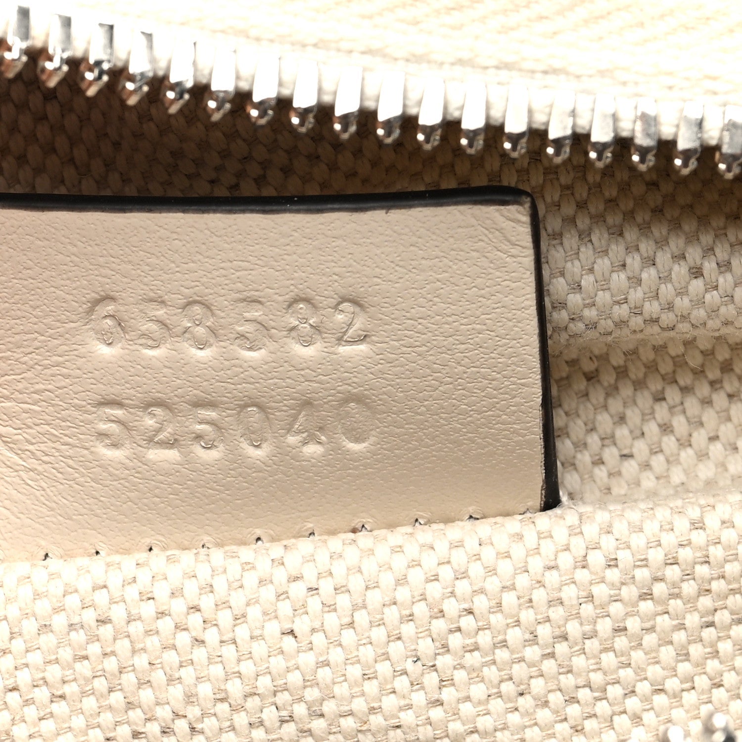 Calfskin GG Tennis Embossed Belt Bag Mystic White