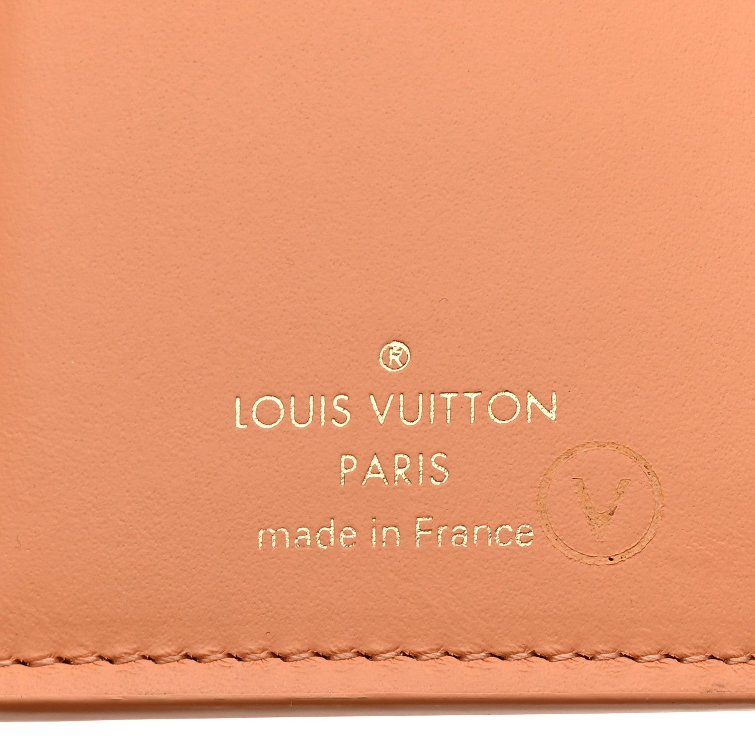 Taurillon Capucines Compact Maxi Wallet Apricot Orange