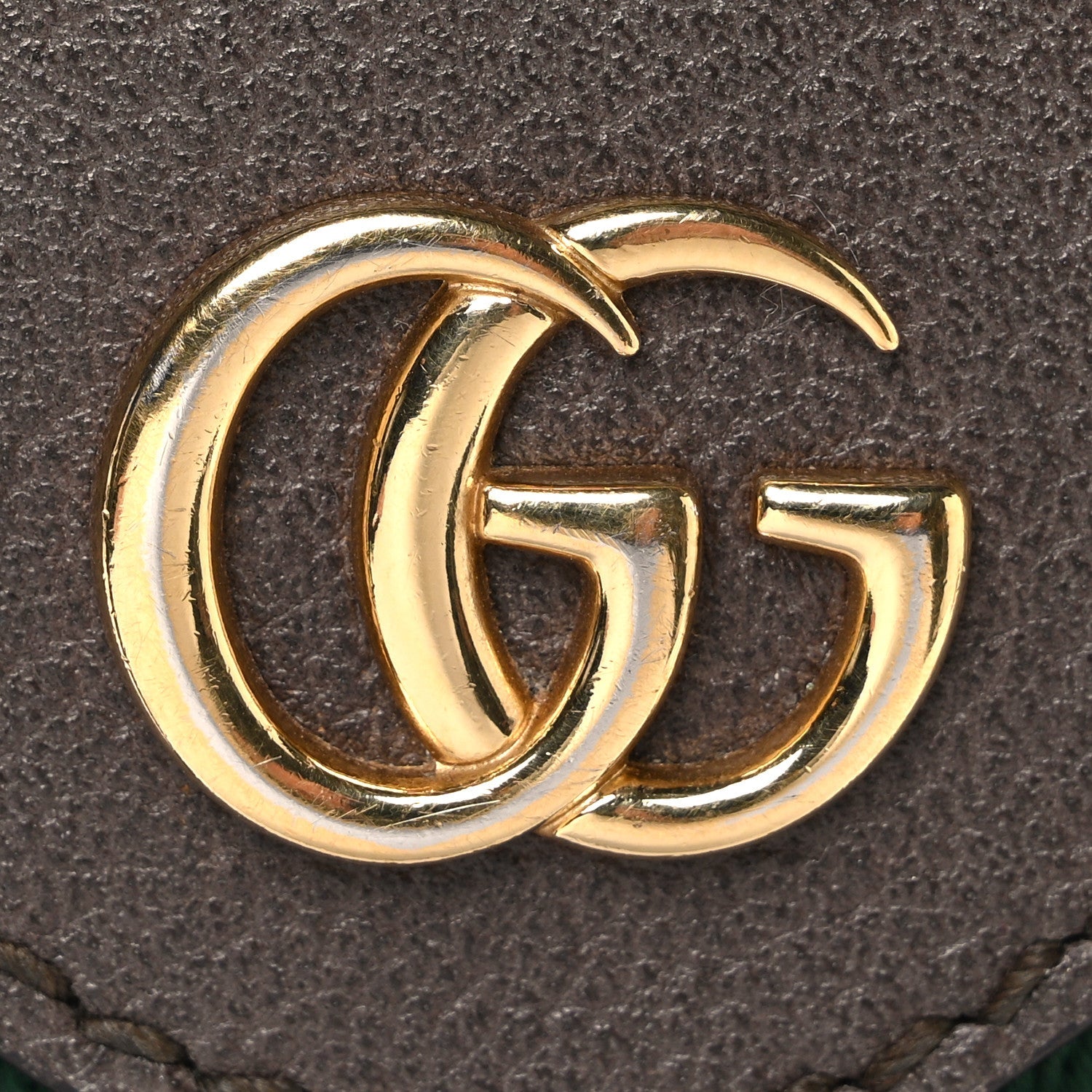 GG Supreme Monogram Web Mini Ophidia Round Shoulder Bag Brown