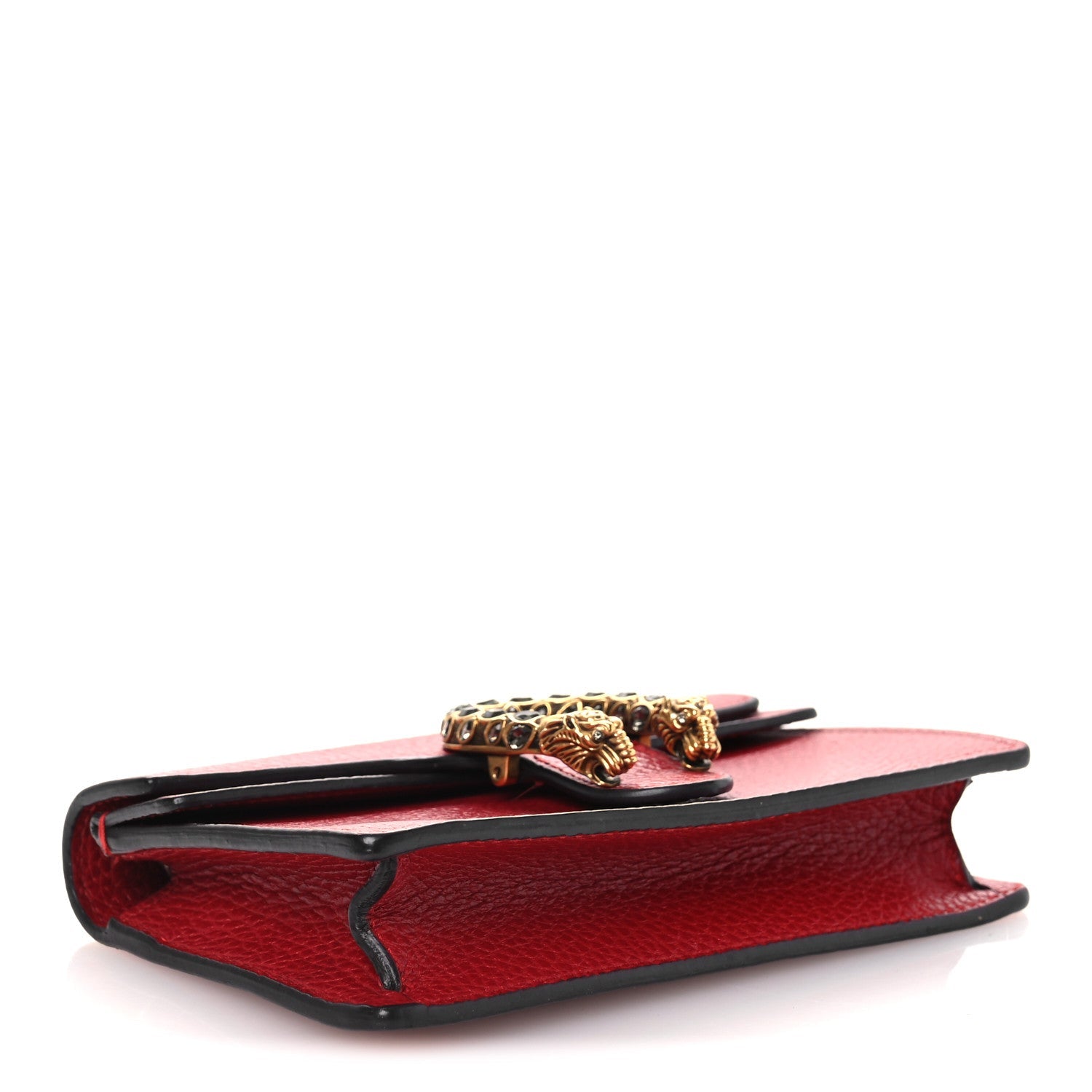 Calfskin Super Mini Dionysus Shoulder Bag Hibiscus Red